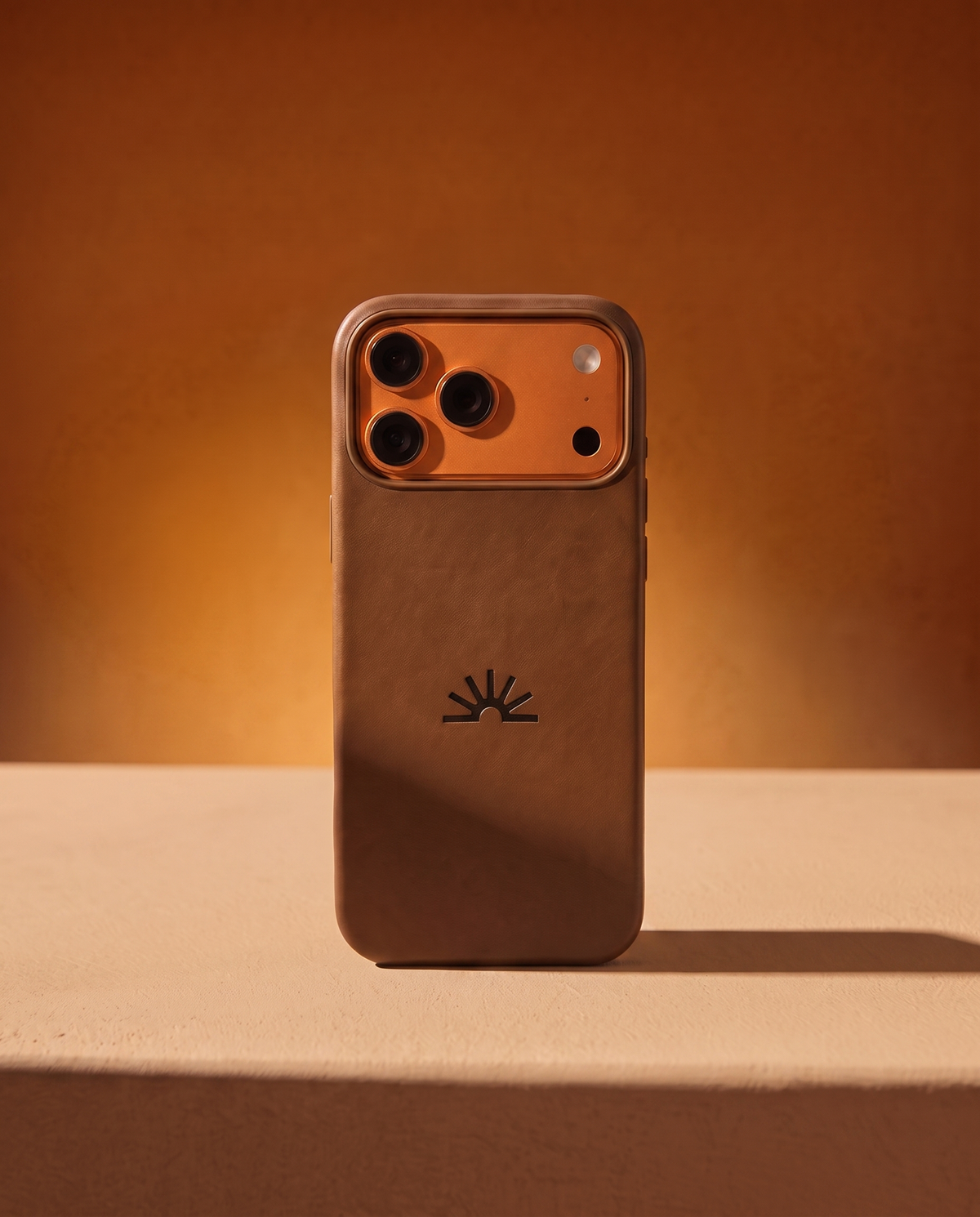 Leather phone case