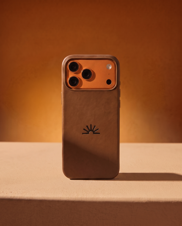 Leather phone case